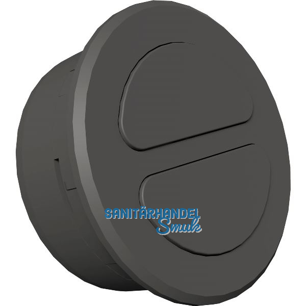 SIRO PushPower Druckschalter Mini 35 2-fach schwarz