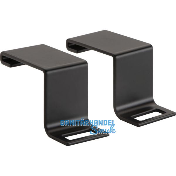 DOMUS LINE SYSTEMA Haken 2er Set schwarz