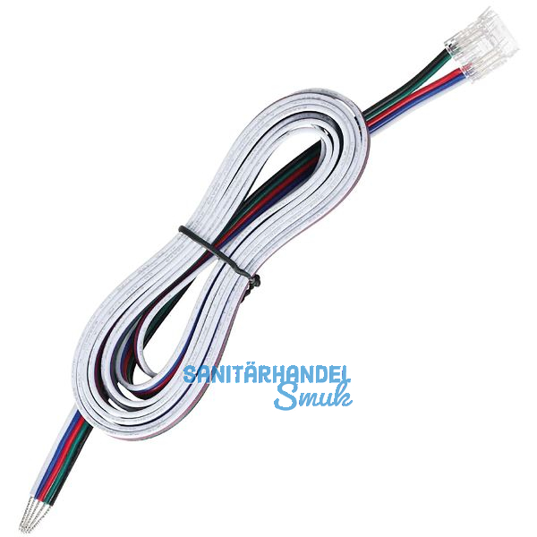 MCLED Anschlussleitung mit Clip 2000mm zu LED-Band COB RGB + WW