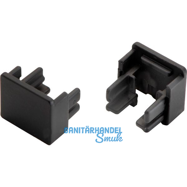 DOMUS LINE Endkappen Set Nexus schwarz