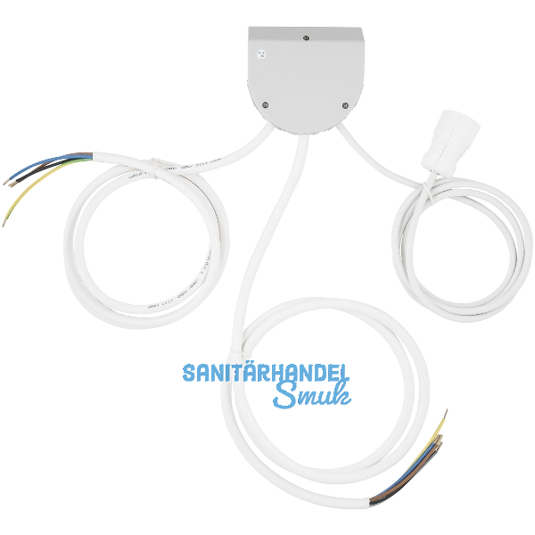 K�chen-Anschlussbox 1 x 2 m Kabel, 2 x 10 m Kabel