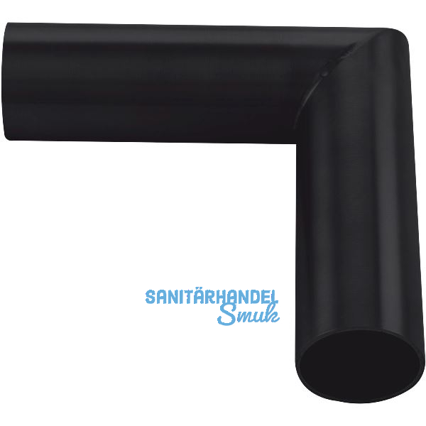 Bar-Reling Eckverbinder 90 Grad, f�r Rohr-� 38 mm, Stahl, Schwarz beschichtet