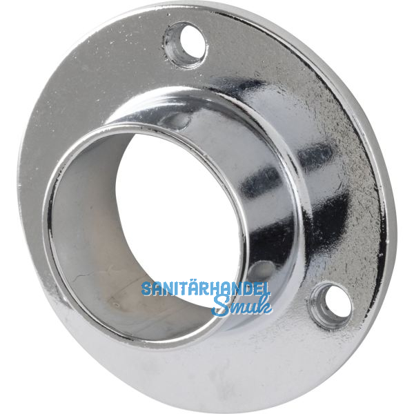 Wandscheibe 1-teilig 25 mm Zamak verchromt