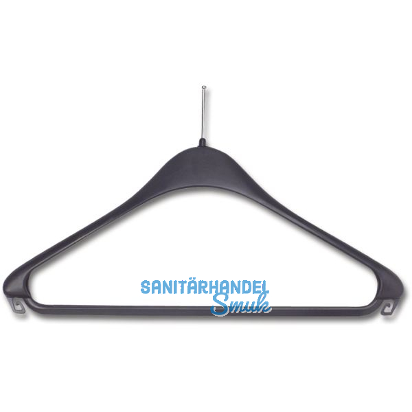 Kleiderb�gel Osiris Kunststoff schwarz