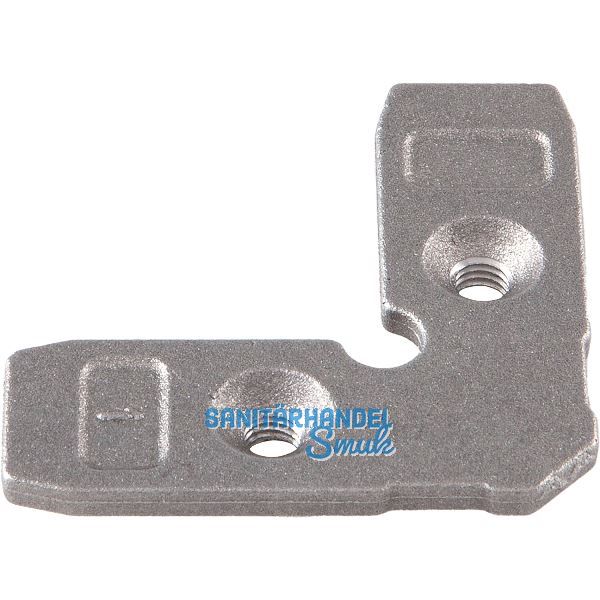 ALUMIS Alurahmenprofil Eckenteil schmal klein ohne Schrauben Aluminium-Druckguss