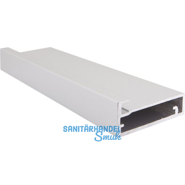 ALUMIS Alurahmenprofil breit, L�nge 2500 per Stange, natur eloxiert