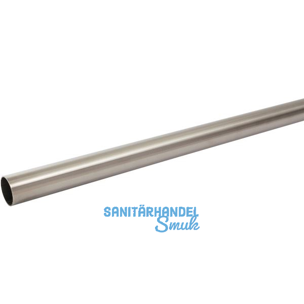 Bar-Reling Rohr � 38 mm, L�nge 6000 mm, Edelstahl matt geschliffen