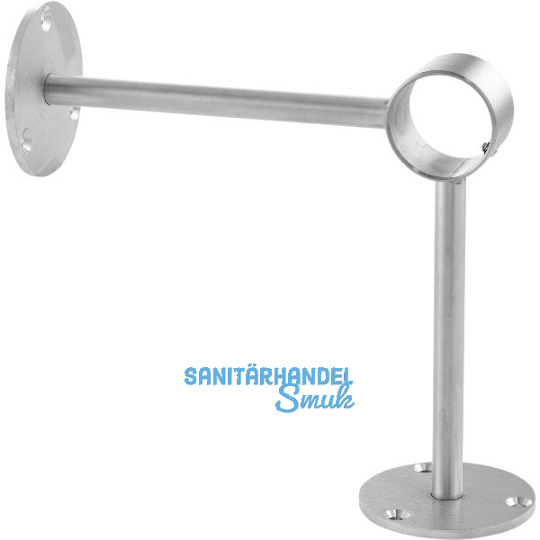 Bar-Reling Boden-Wandst�tze Wien f�r Rohr-� 38 mm, Edelstahl geschliffen