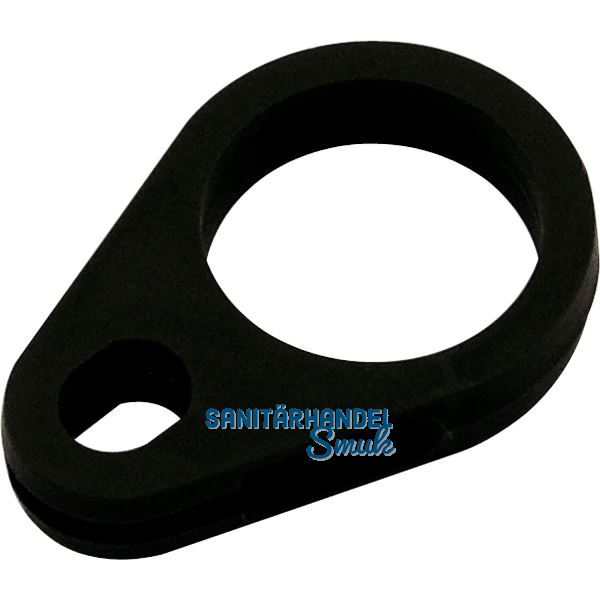 Haltering Hotel-Kleiderb�gel Osiris DM 30 mm Kunststoff schwarz