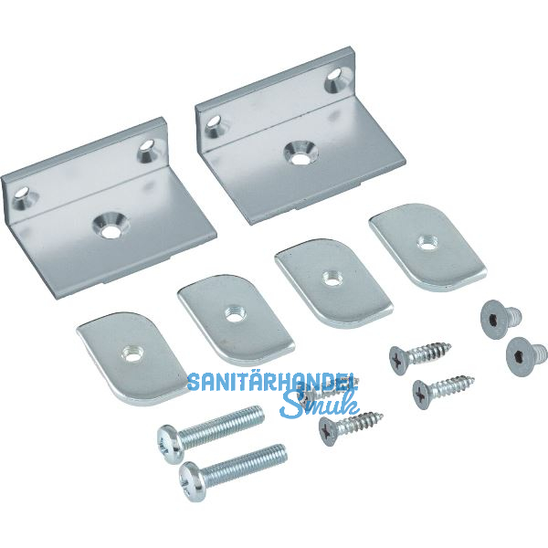 ALU-STYLE GP System Befestigungsset f�r Korpus alufarbig