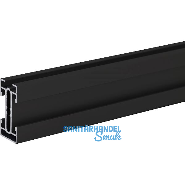 ALU-STYLE GP System Aluprofil auf Gehrung 2250x280 mm schwarz