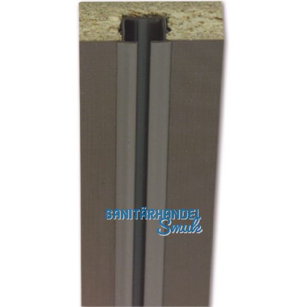 LEHA Karniese einl�ufig 5600 mm Holz braun