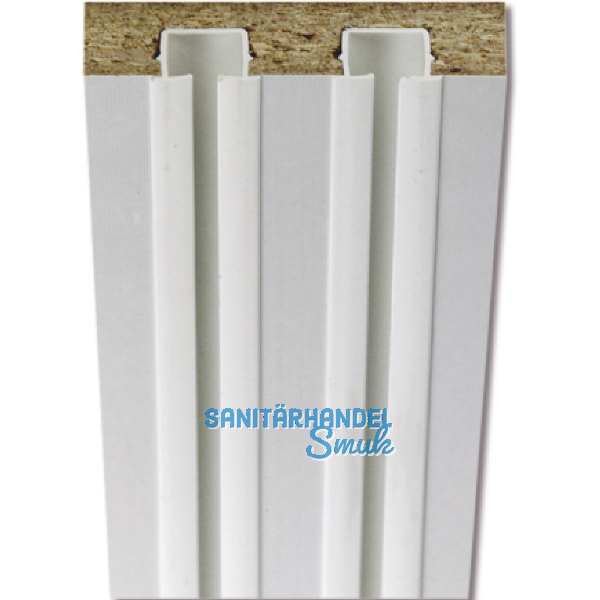 LEHA Karniese doppell�ufig 5600 mm Holz wei�