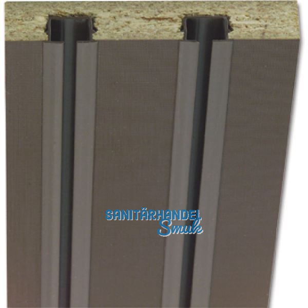 LEHA Karniese doppell�ufig 5600 mm Holz braun