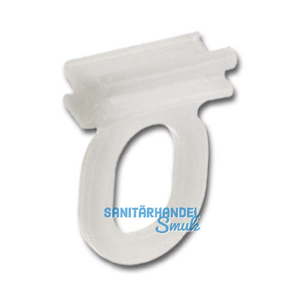 �sengleiter Vorhang-Laufschiene Kunststoff natur