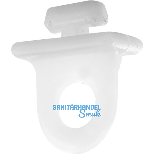 LEHA Feststeller Vorhang-Laufschiene Kunststoff wei�