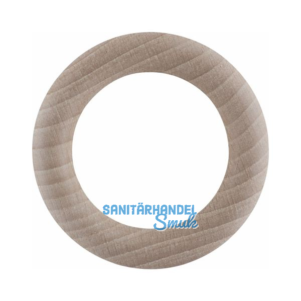 LEHA Vorhangring Holz Eiche roh