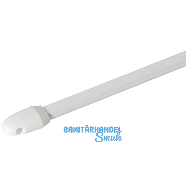 LEHA Vitragenstange 800 - 1500 mm Metall/Kunststoff wei�