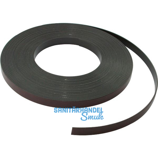 Magnetklebeband BM200 schwarz, Breite 10 mm, auf Ma�