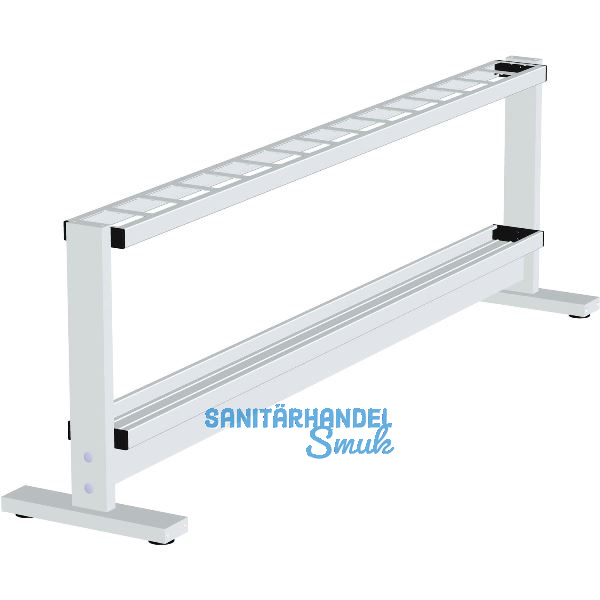 RONTEC Reihenschirmst�nder 8310 760 mm Aluminium natur eloxiert