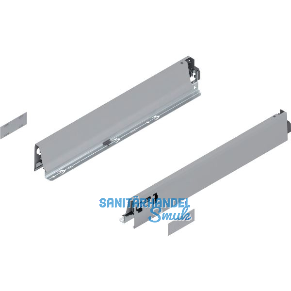 BLUM TANDEMBOX antaro Zarge H�he N, NL 450mm, Stahl grau RAL 9006