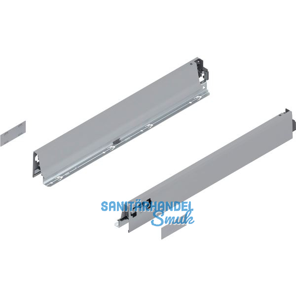 BLUM TANDEMBOX antaro Zarge H�he N, NL 500mm, Stahl grau RAL 9006