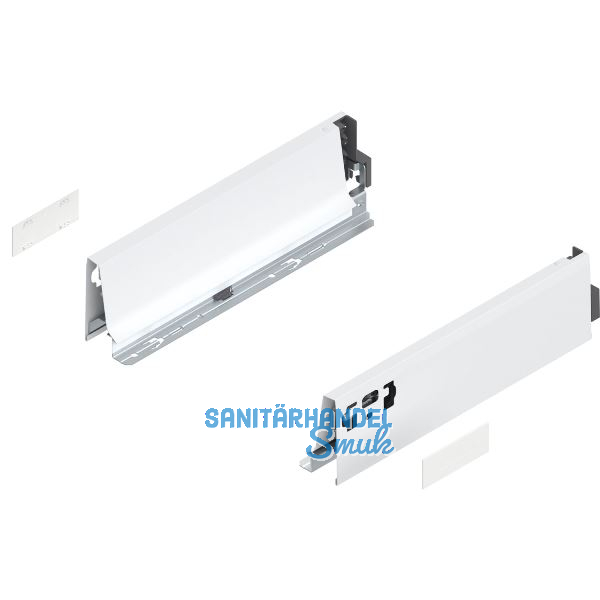 BLUM TANDEMBOX antaro Zarge H�he M, NL 300, Stahl Seidenwei�