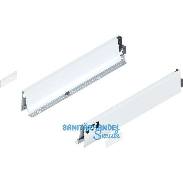 BLUM TANDEMBOX antaro Zarge H�he M, NL 450, Stahl Seidenwei�