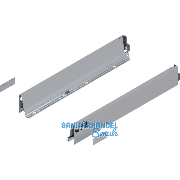 BLUM TANDEMBOX antaro Zarge H�he M, NL 550, Stahl grau RAL 9006