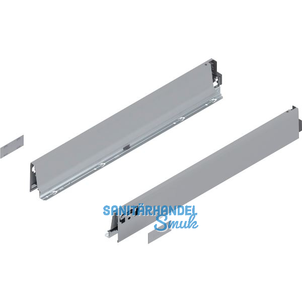 BLUM TANDEMBOX antaro Zarge H�he M, NL 600, Stahl grau RAL 9006