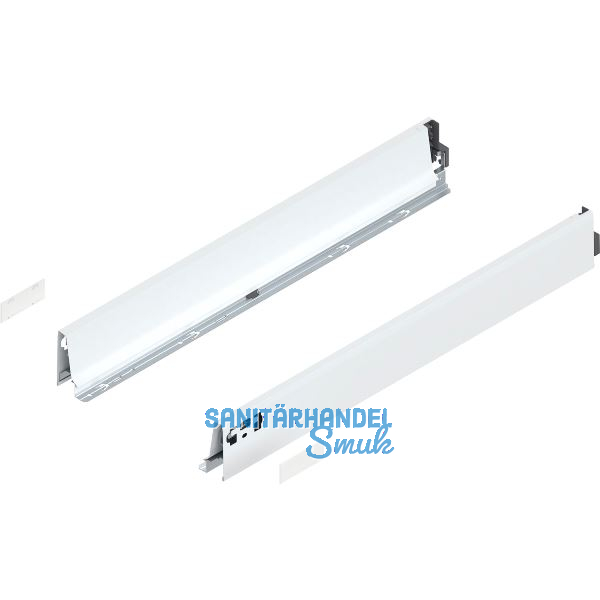 BLUM TANDEMBOX antaro Zarge H�he M, NL 650, Stahl Seidenwei�