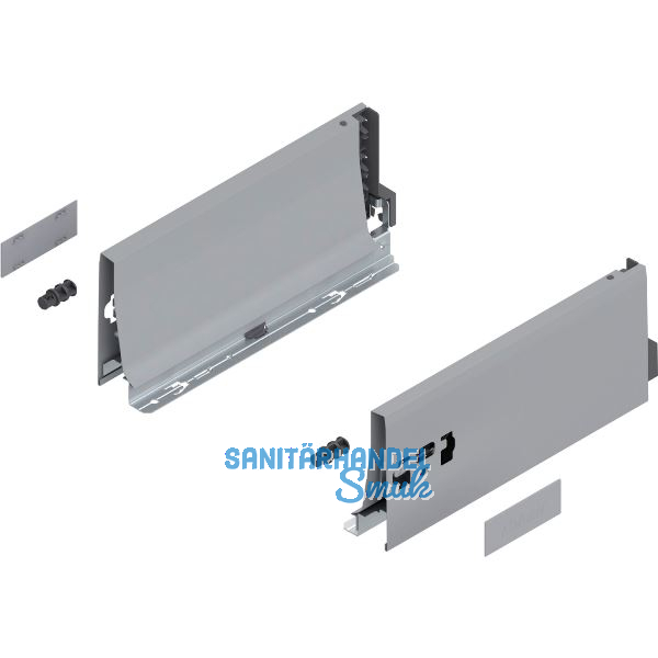 BLUM TANDEMBOX antaro Zarge H�he K, NL 270, Stahl grau RAL 9006