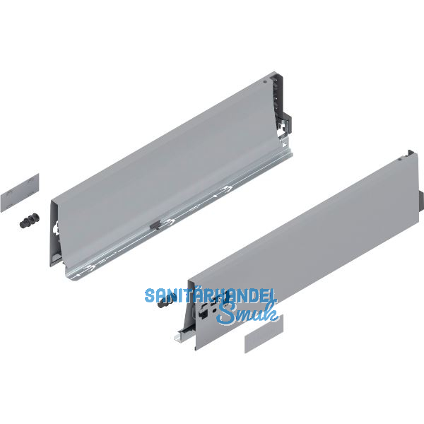 BLUM TANDEMBOX antaro Zarge H�he K, NL 450, Stahl grau RAL 9006