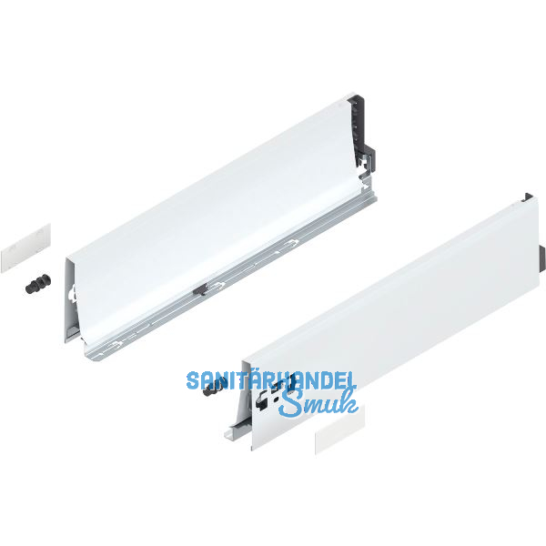 BLUM TANDEMBOX antaro Zarge H�he K, NL 450, Stahl Seidenwei�