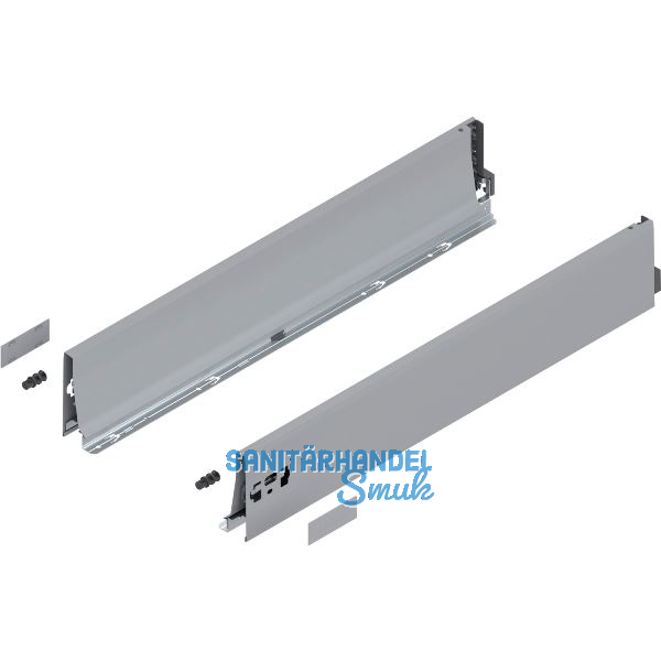 BLUM TANDEMBOX antaro Zarge H�he K, NL 650, Stahl grau RAL 9006