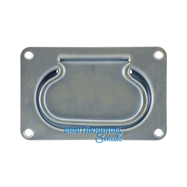 Kistengriff 084.000 zum Einlassen 140 x 90, Stahl verzinkt