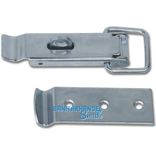 Kistenverschluss absperrbar 110x32, Stahl verzinkt