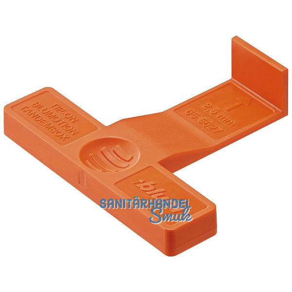 BLUM TIP-ON BLUMOTION Frontspalt-Lehre f�r TANDEMBOX, Kunststoff