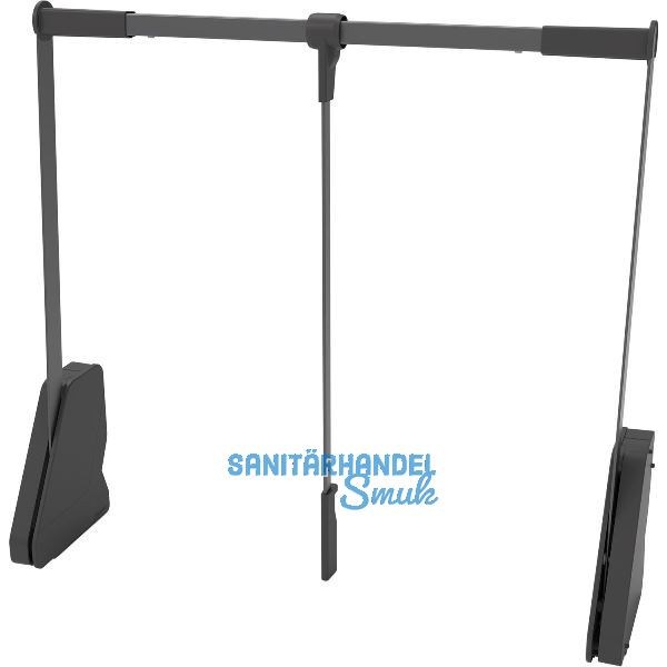 CONERO Kleiderlift, Lichte Schrankbreite 805-988 mm, schwarz