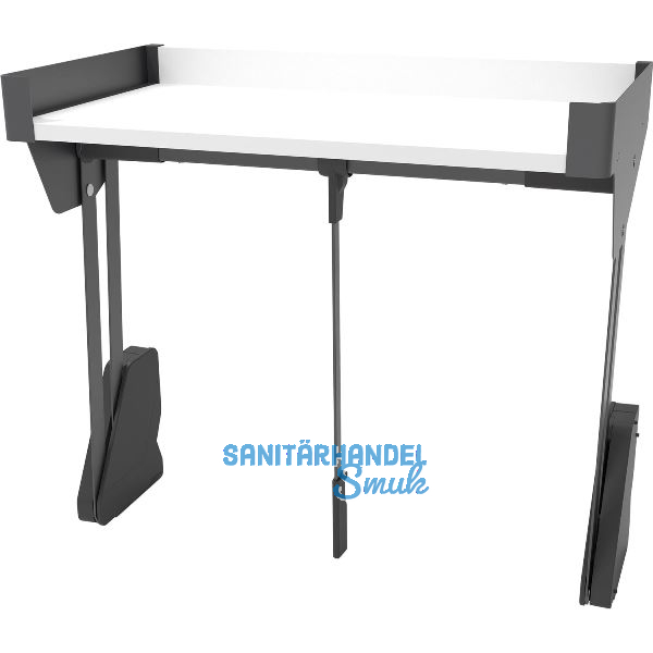 CONERO Kleiderlift Top, Lichte Schrankbreite 625-808 mm, schwarz