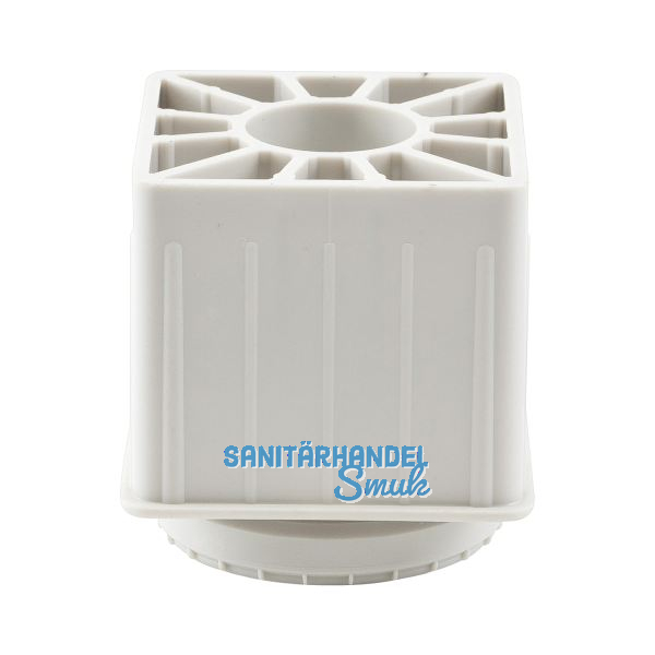 CAMAR Tischfu� Ersatz-Einzelteile Quadra 60 x 60 mm, Verstellteller unten