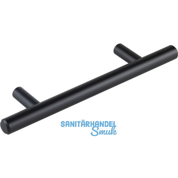 Griff Elara � 12 mm, LA 128 mm, Breite 192 mm, Edelstahl schwarz matt