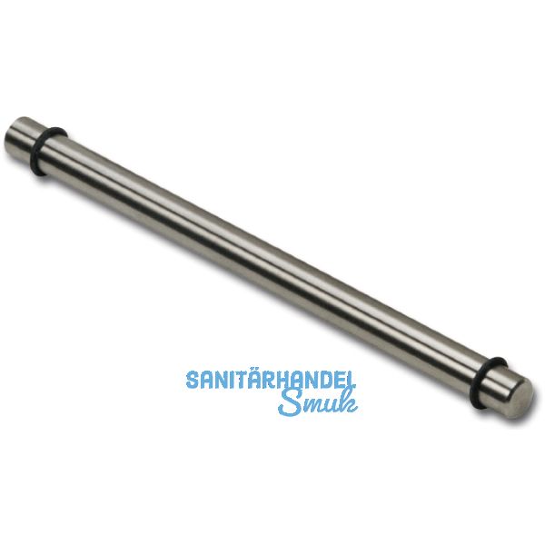 SIMAUSROM Glastablartr�ger Garda, 245 x �16 mm, Edelstahl rostfrei