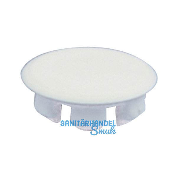 CAMAR Abdeckkappe zu Schrankaufh�nger 817, �10 mm, Kunststoff silberfarbig