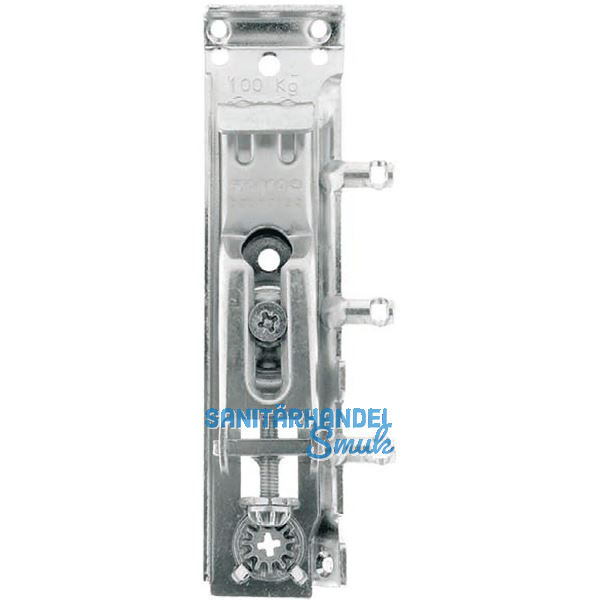 CAMAR Schrankaufh�nger 817 links, H 18 mm, T 25 mm, Stahl verzinkt/Zamak