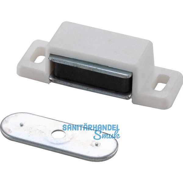 MACO Magnetschnapper Type 6, Haltekraft 6 kg, Kunststoff wei�