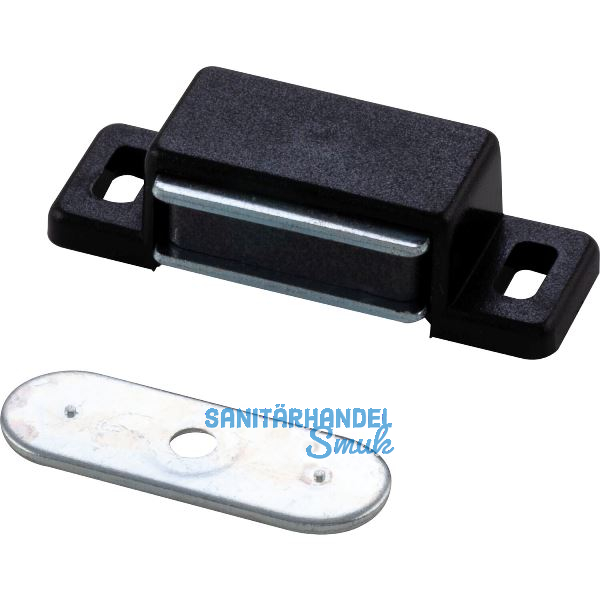 MACO Magnetschnapper Type 6, Haltekraft 6 kg, Kunststoff schwarz