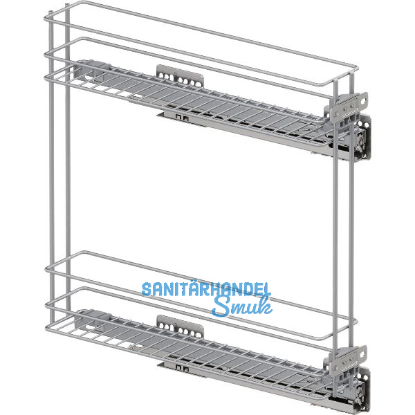 VS SUB Rack Unterschrankauszug Classic KB 150 mm Silber