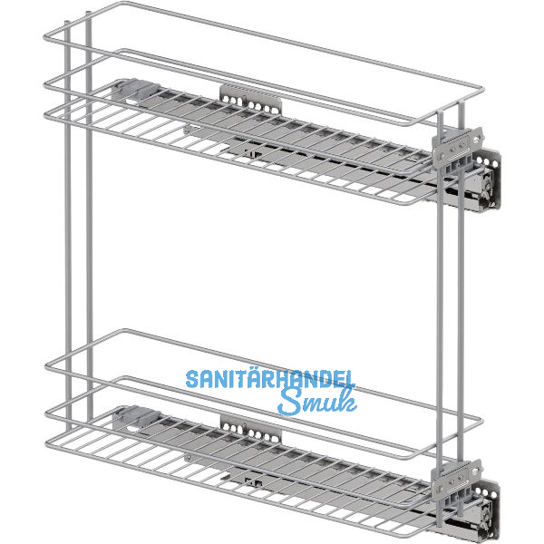 VS SUB Rack Unterschrankauszug Classic KB 200 mm Silber