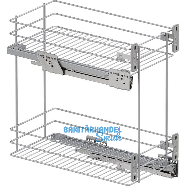 VS SUB Rack Unterschrankauszug Classic KB 300 mm Silber